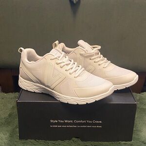 Vionic Off-White Athletic Shoes